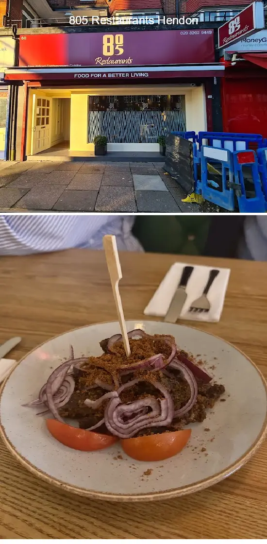 805 restaurants hendon