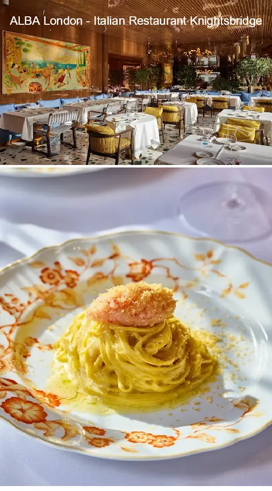alba london   italian restaurant knightsbridge