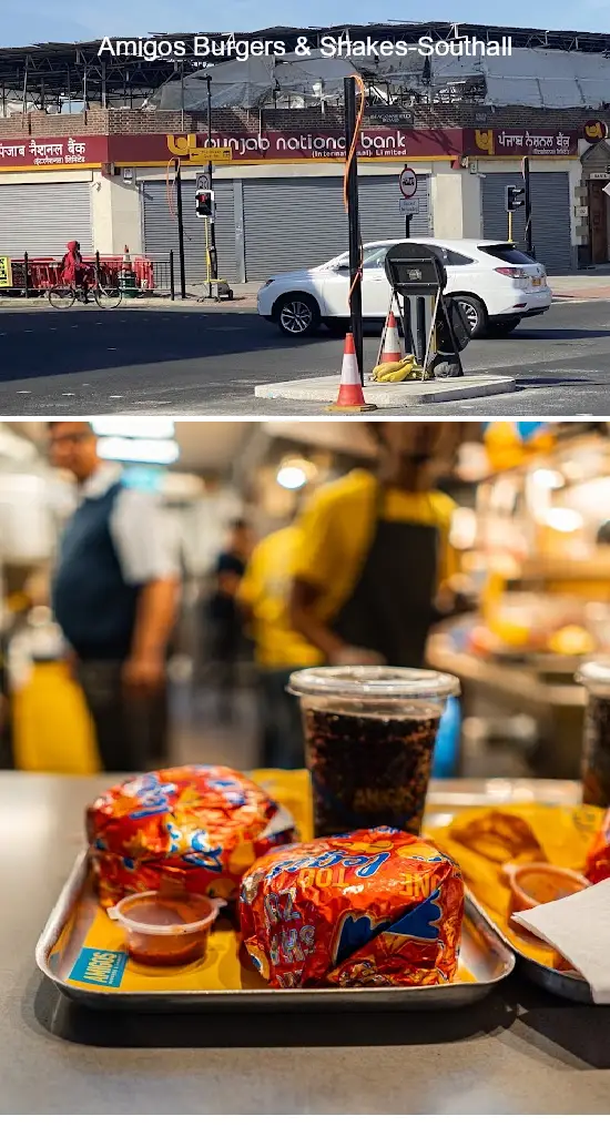 amigos burgers & shakes southall