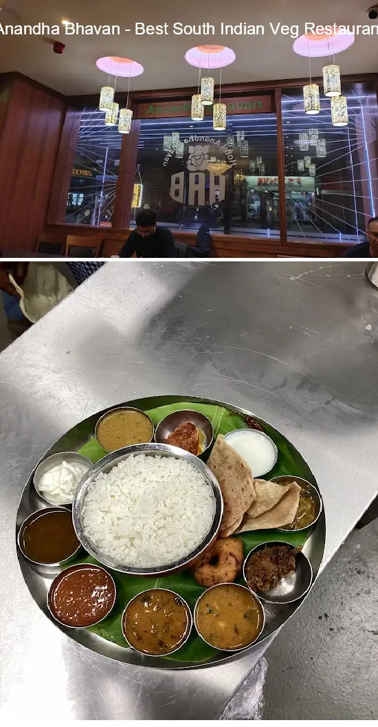 anandha bhavan   best south indian veg restaurant