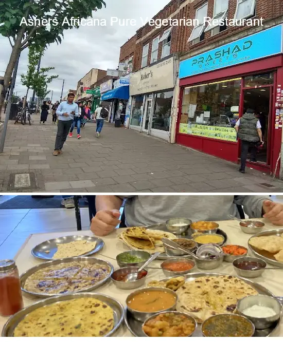 ashers africana pure vegetarian restaurant