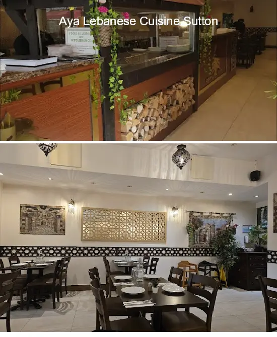 aya lebanese cuisine sutton