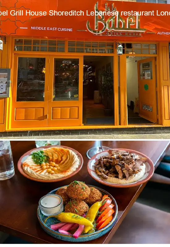 babel grill house shoreditch lebanese restaurant london