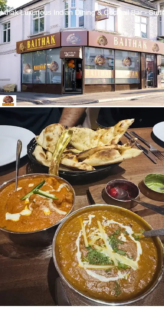 baithak luxurious indian dining & cocktail bar   sutton