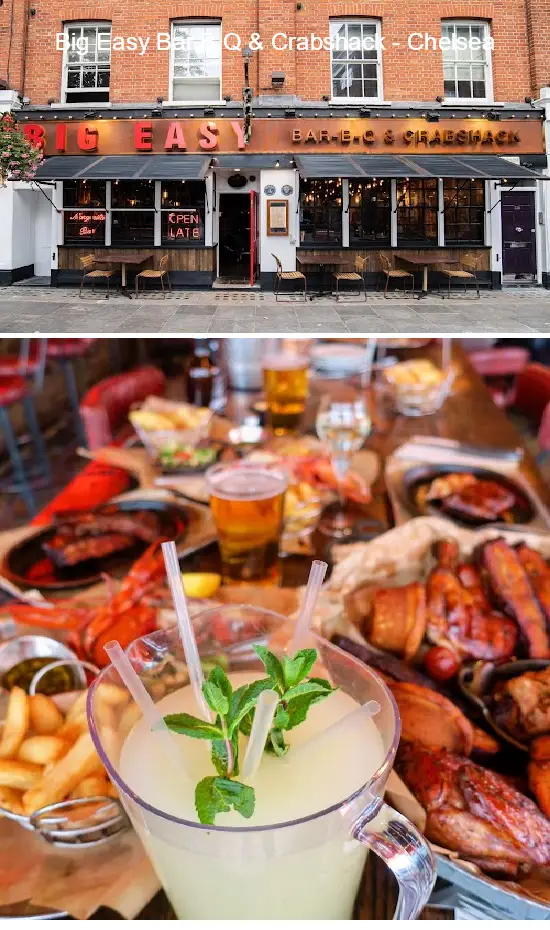 big easy barbq & crabshack   chelsea