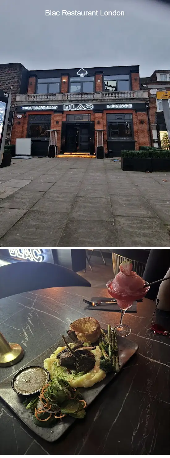 blac restaurant london