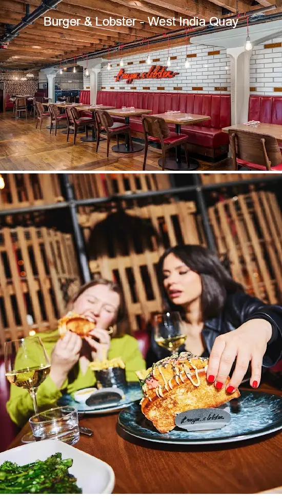 burger & lobster   west india quay