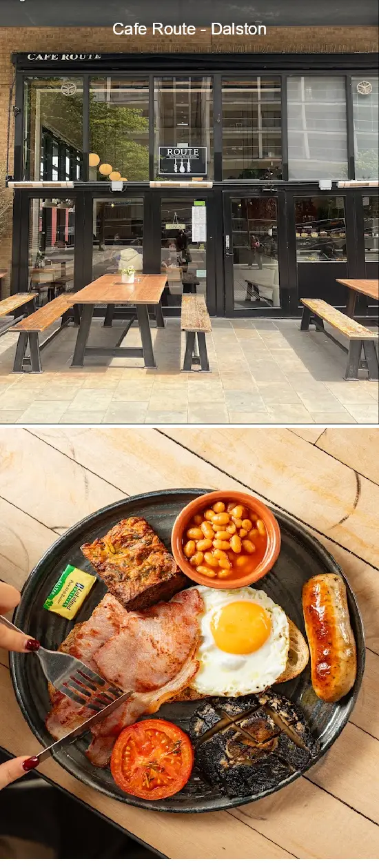 cafe route   dalston