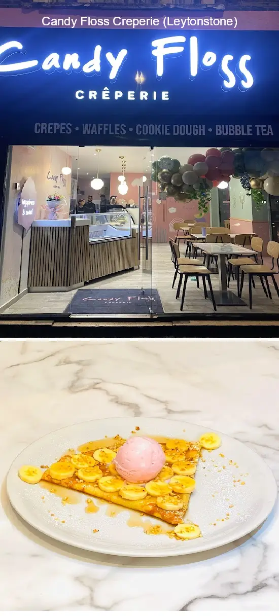 candy floss creperie leytonstone