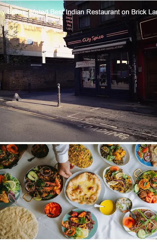 city spice   voted best indian restaurant on brick lane
