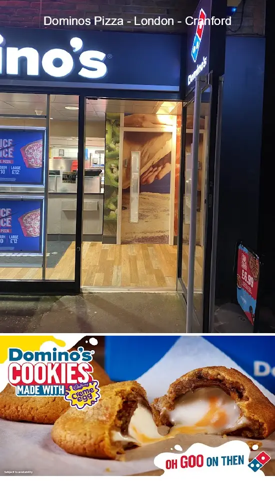 dominos pizza   london   cranford