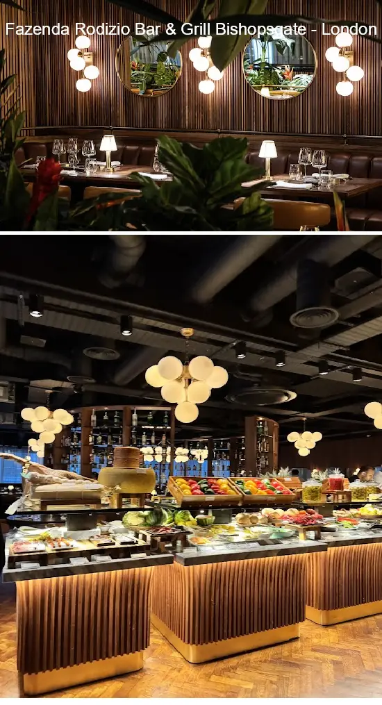 fazenda rodizio bar & grill bishopsgate   london
