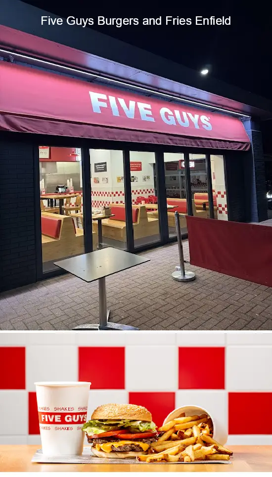 five guys burgers and fries enfield