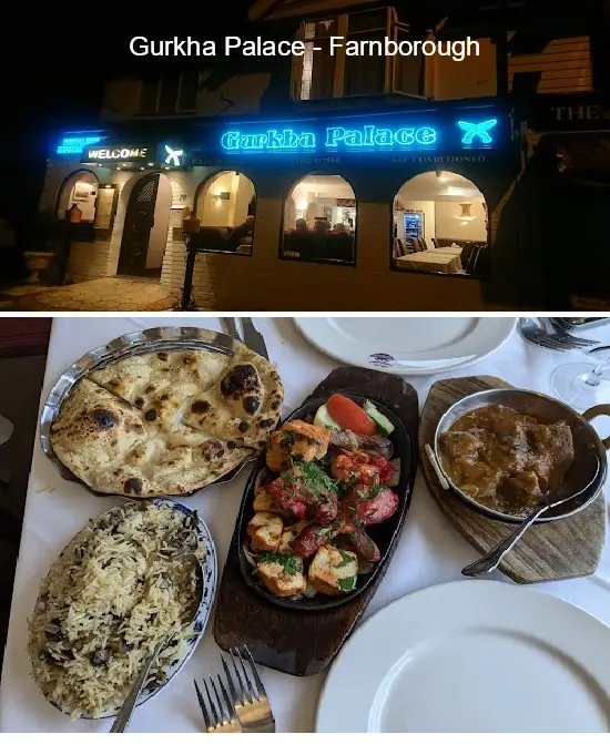 gurkha palace   farnborough