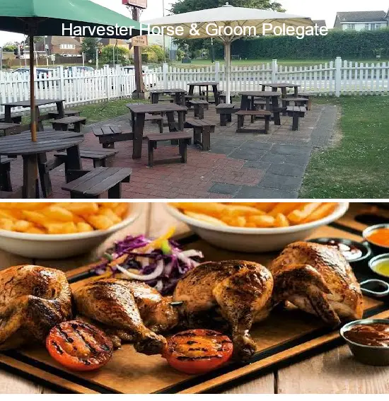 harvester horse & groom polegate