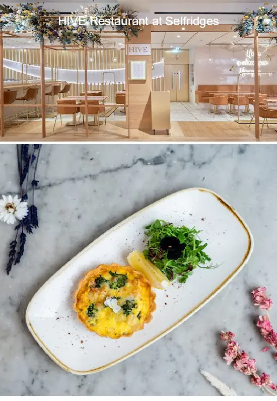 hive restaurant at selfridges
