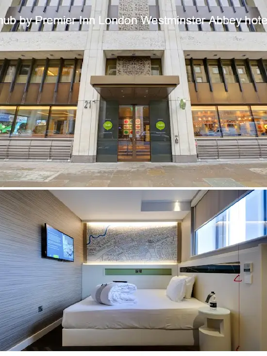 hub by premier inn london westminster abbey hotel
