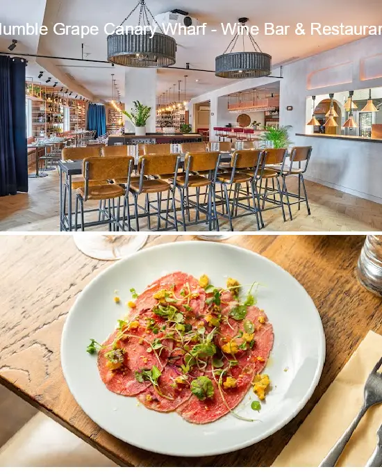 humble grape canary wharf   wine bar & restaurant