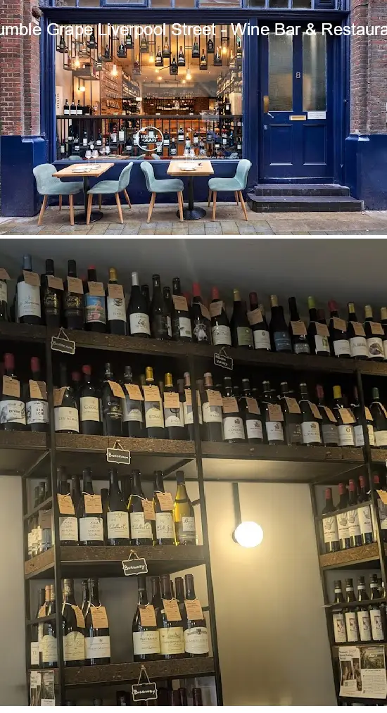 humble grape liverpool street   wine bar & restaurant