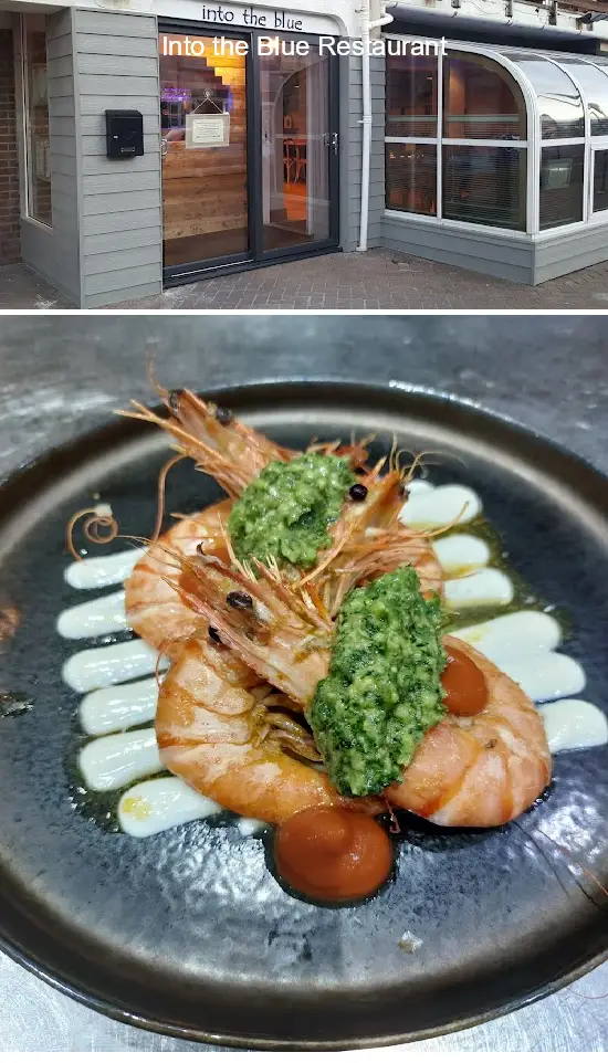 into the blue restaurant