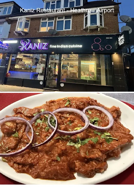 kaniz restaurant   heathrow airport