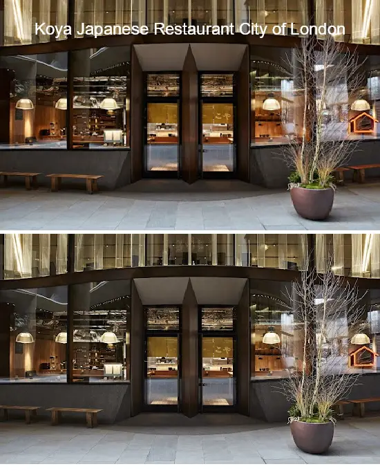 koya japanese restaurant city of london