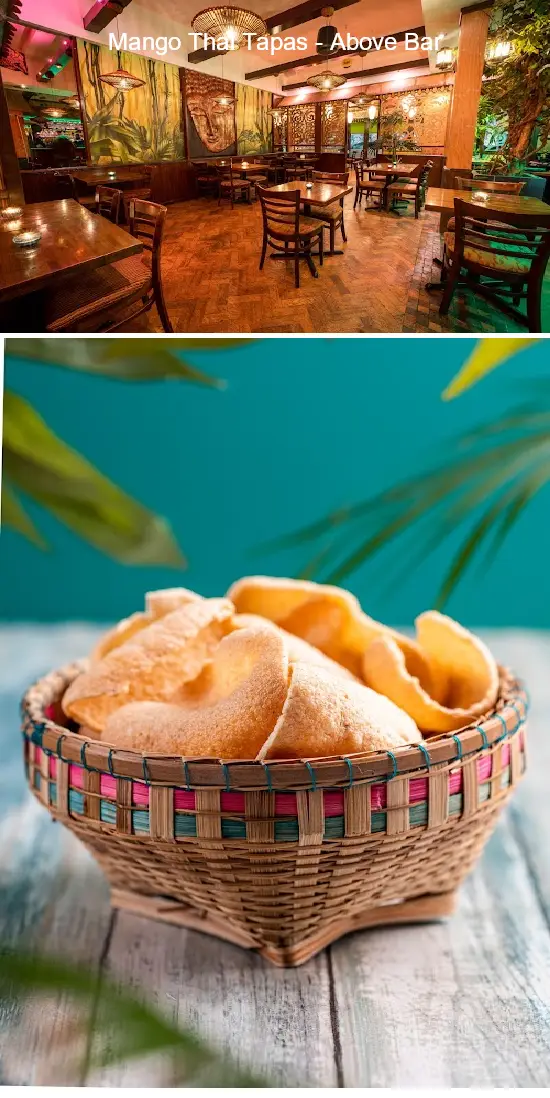 mango thai tapas   above bar