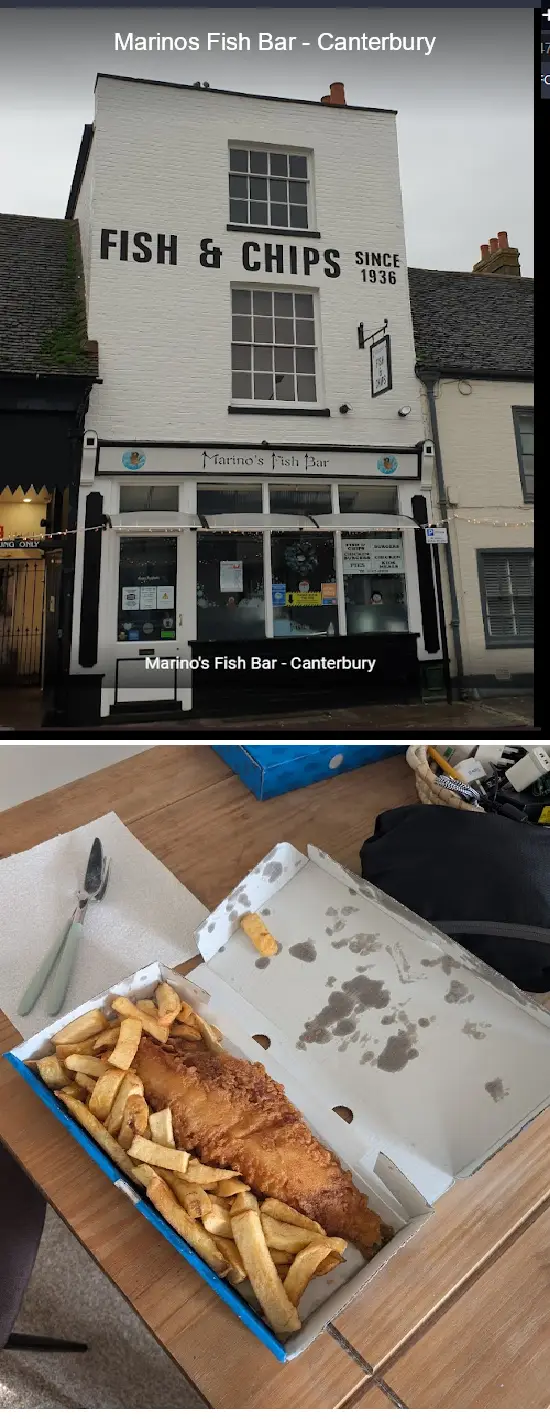 marinos fish bar   canterbury