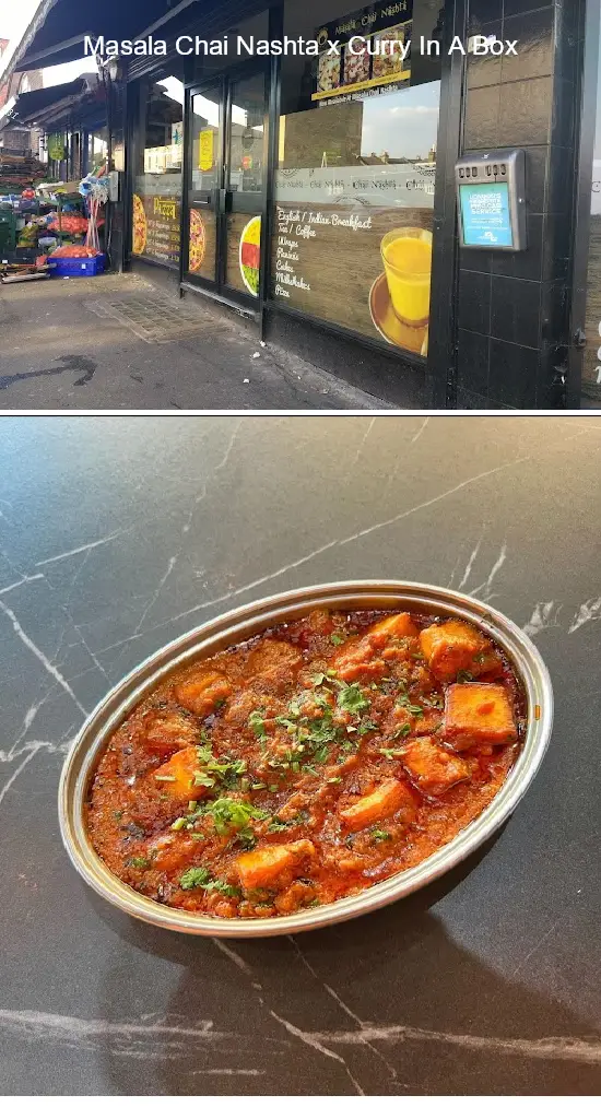 masala chai nashta x curry in a box