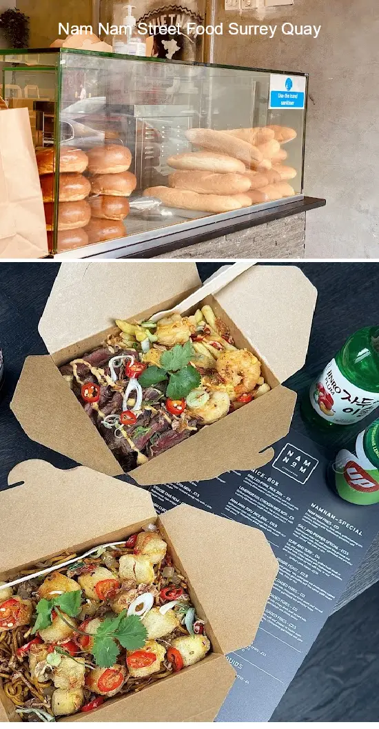 nam nam street food surrey quay
