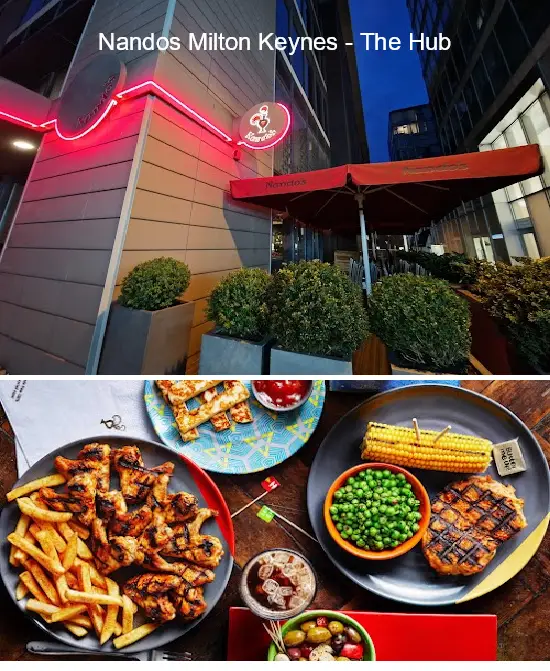 nandos milton keynes   the hub