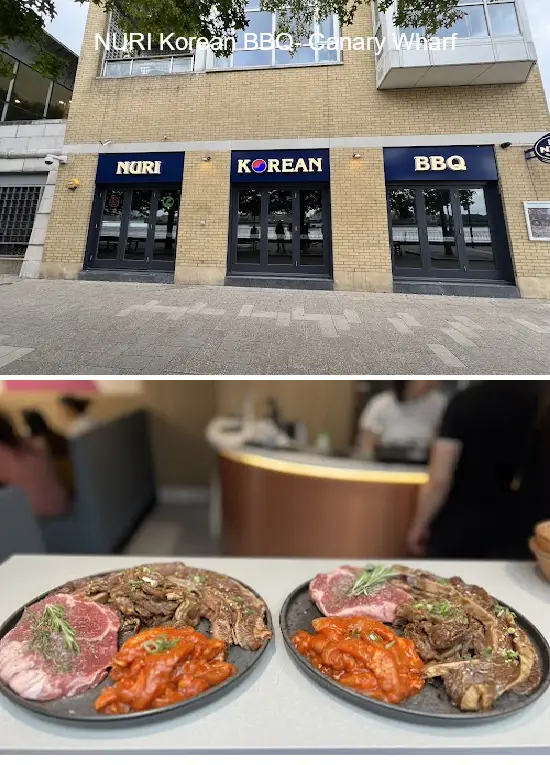nuri korean bbq  canary wharf
