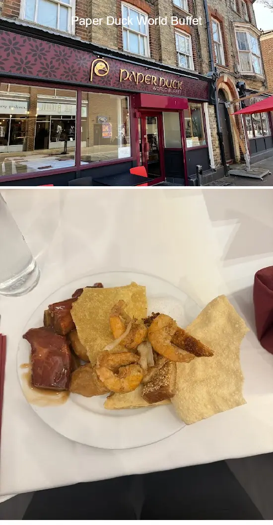 paper duck world buffet