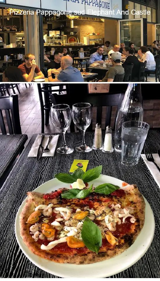 pizzeria pappagone sud elephant and castle
