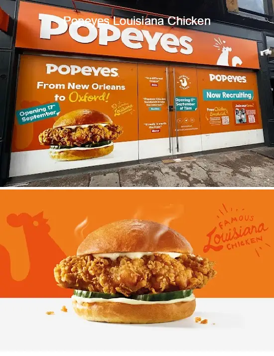 popeyes louisiana chicken oxfordshire