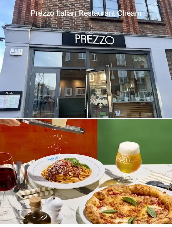prezzo italian restaurant cheam
