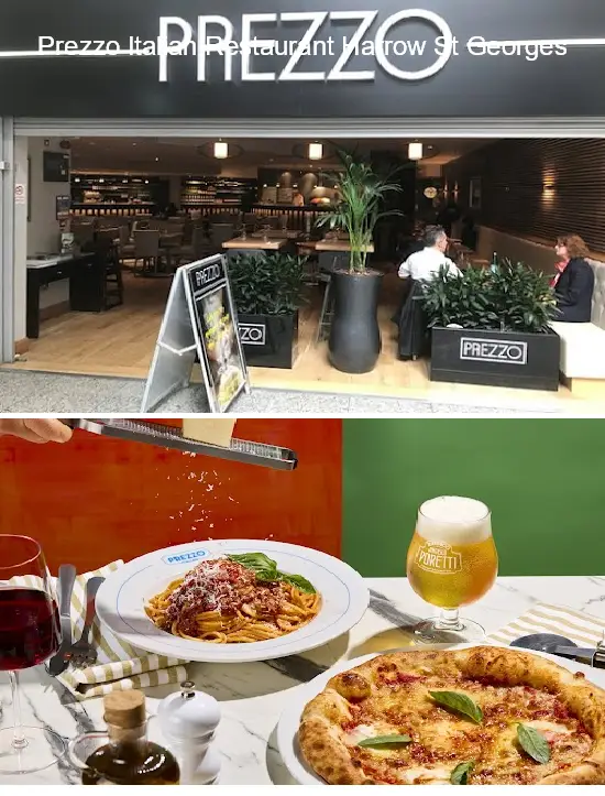 prezzo italian restaurant harrow st georges