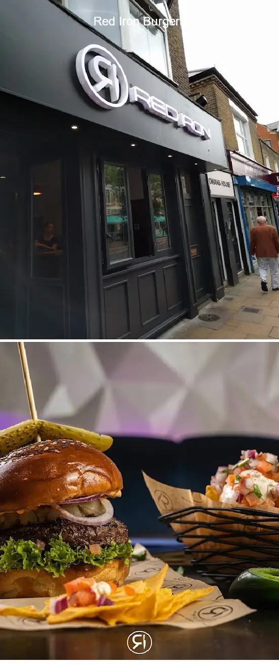 red iron burgers