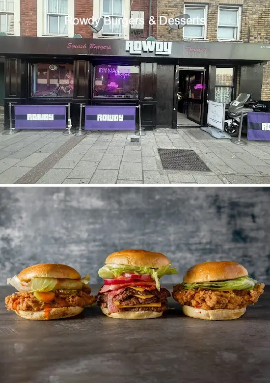 rowdy burgers & desserts