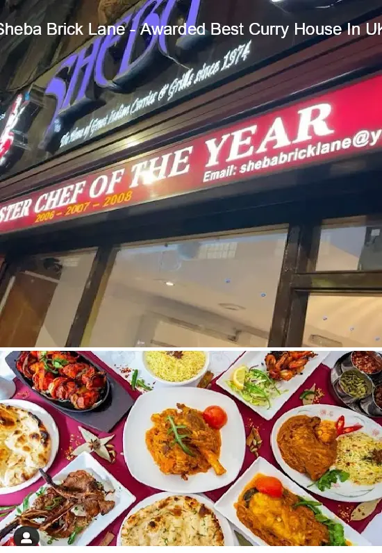 sheba brick lane   awarded best curry house in uk