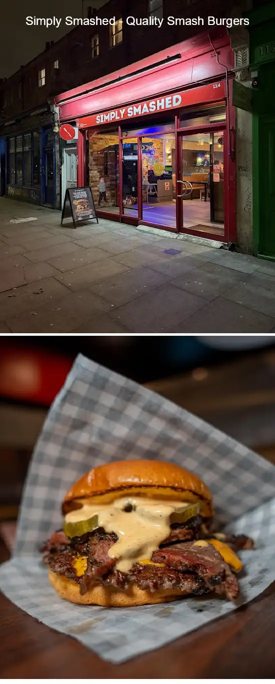 simply smashed   quality smash burgers