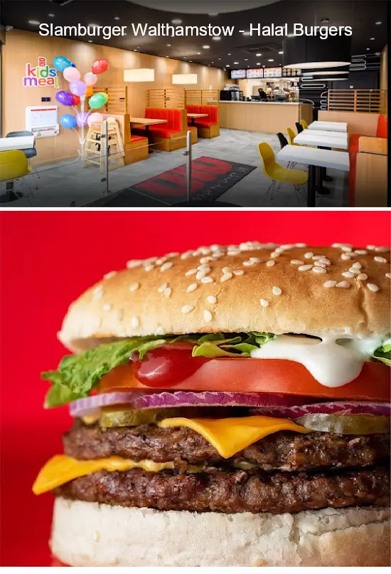 slamburger walthamstow   halal burgers