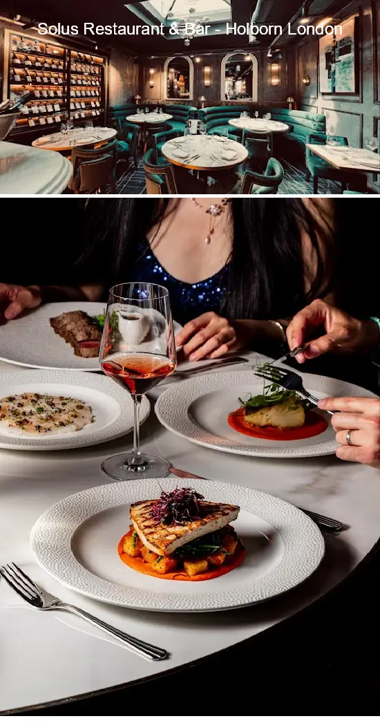 solus restaurant & bar   holborn london