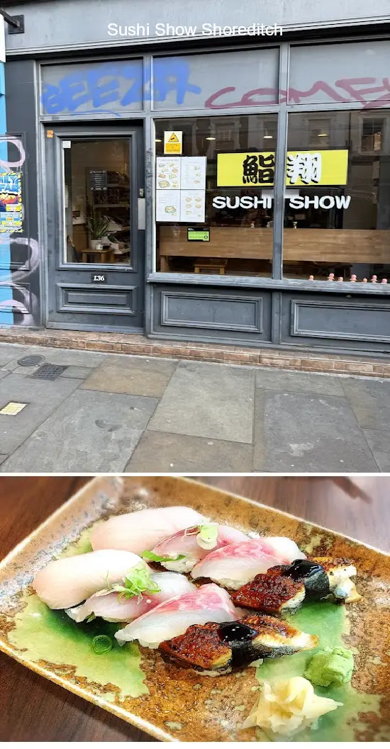 sushi show shoreditch