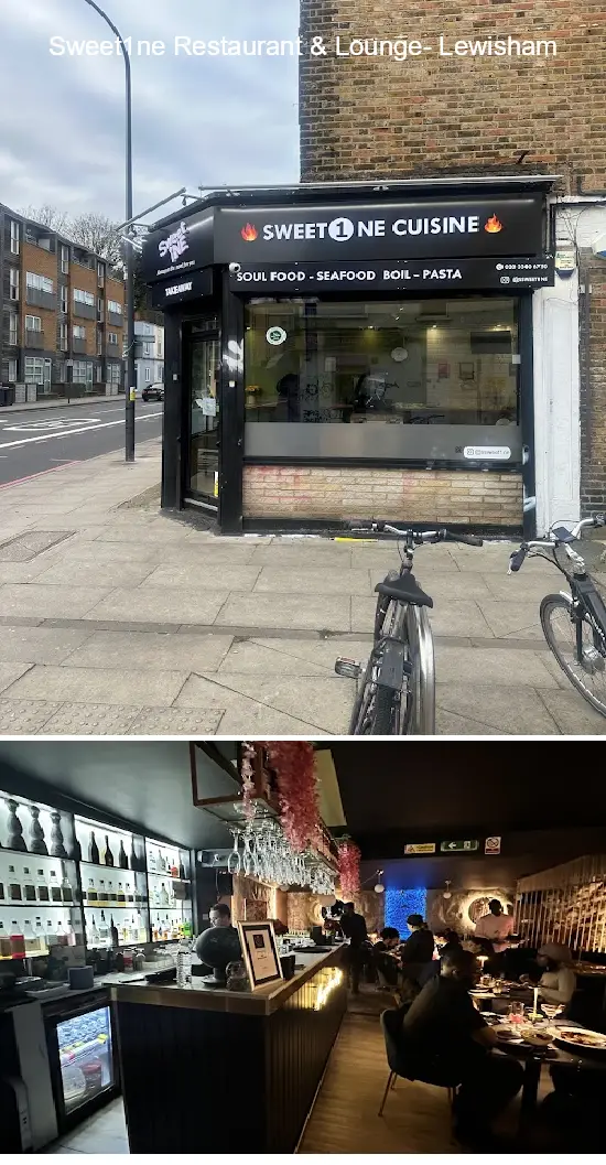 sweet1ne restaurant & lounge  lewisham