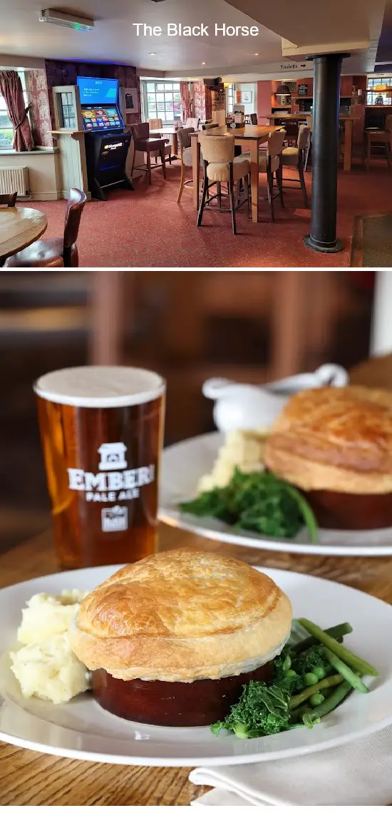 the black horse