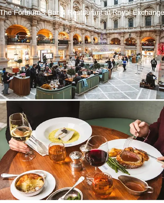 the fortnum’s bar & restaurant at royal exchange