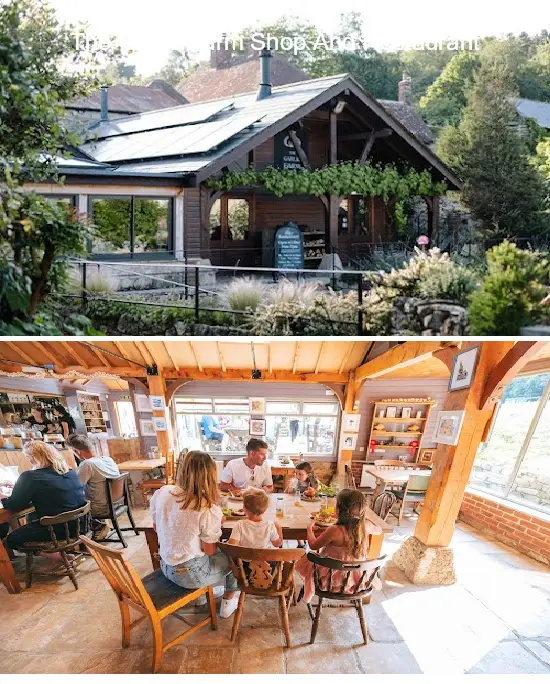 the garlic farm shop and restaurant