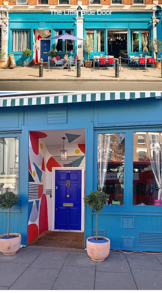 the little blue door
