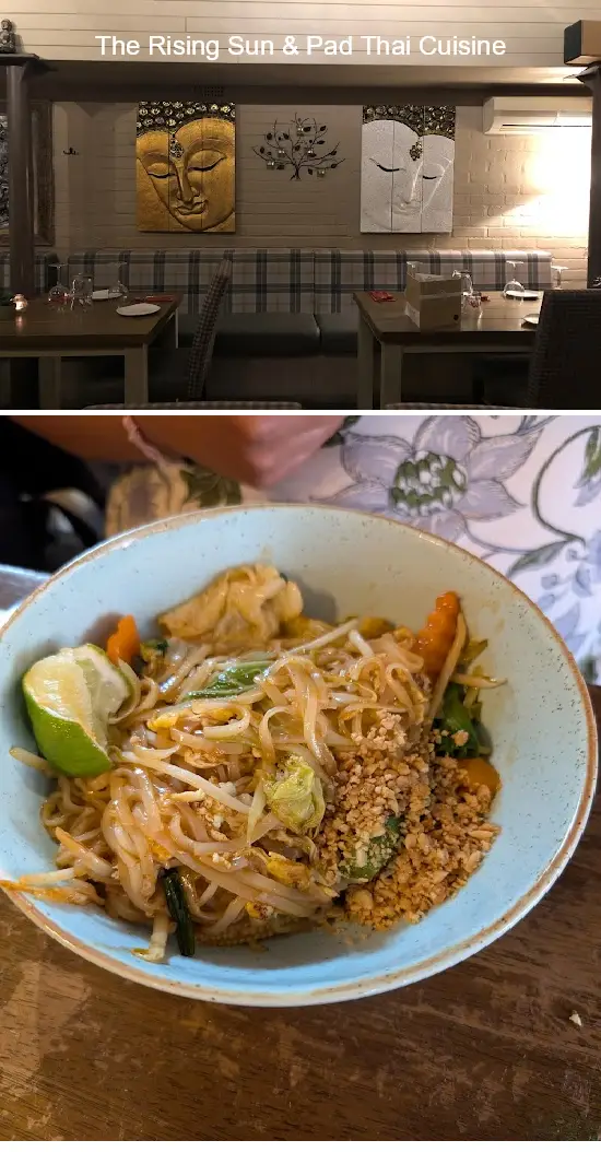 the rising sun & pad thai cuisine